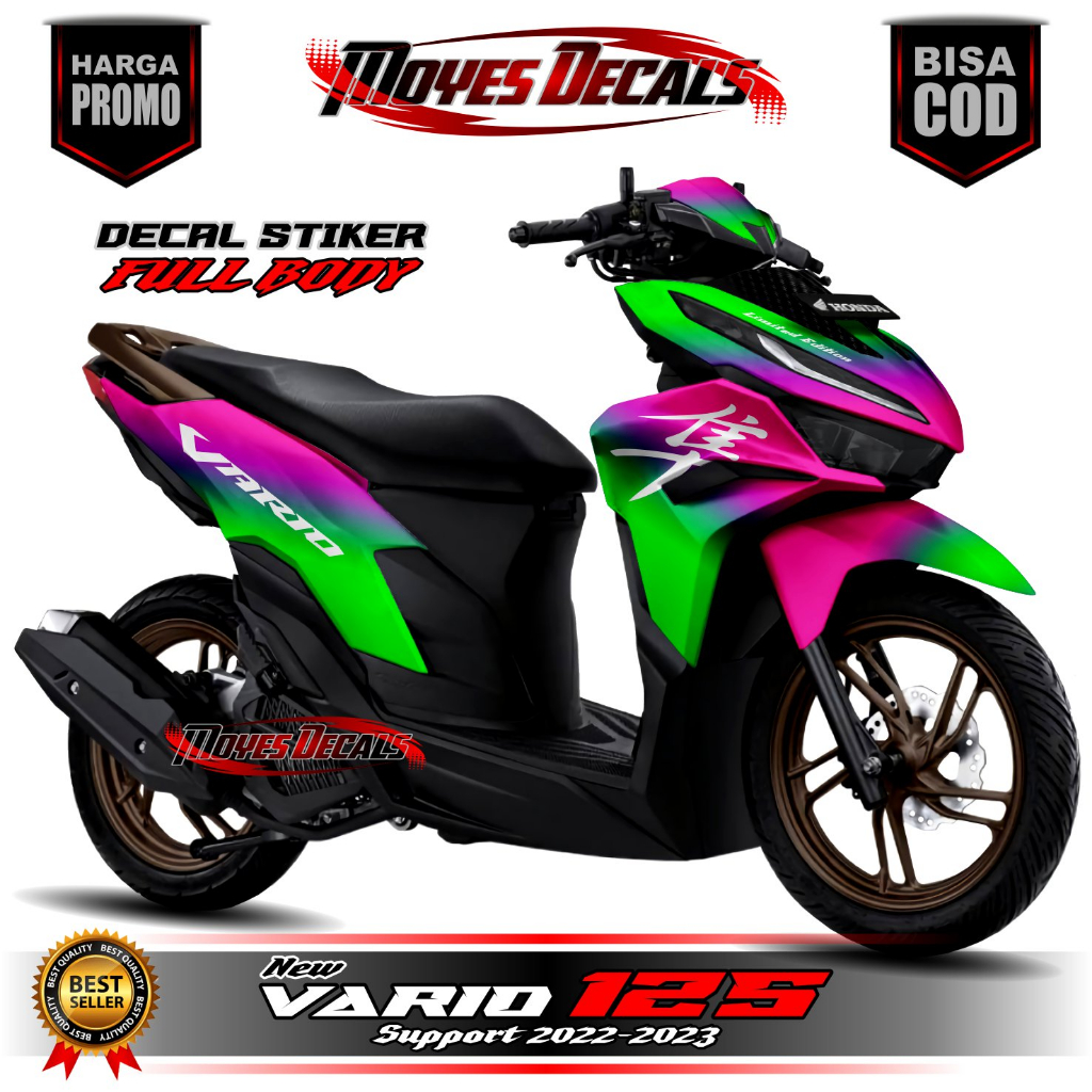 Decal HONDA Vario 125 2022 2023 Full Body - Stiker Vario 125 2023 Full Body - Decal Vario 125 2022 2