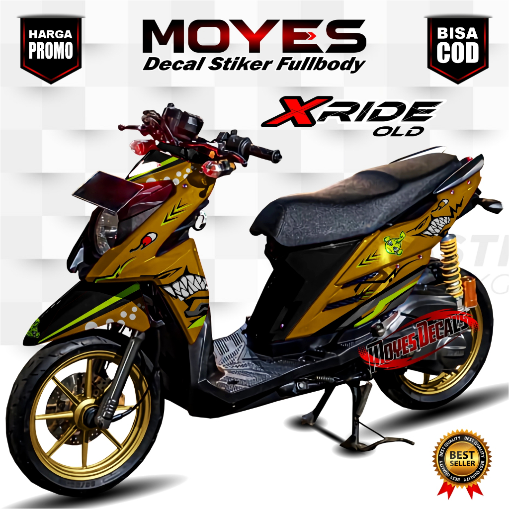 Decal X Ride OLD 115 Full Body Stiker X Ride 115 Full Body Striping X Ride 115 Full Body Decal X Rid