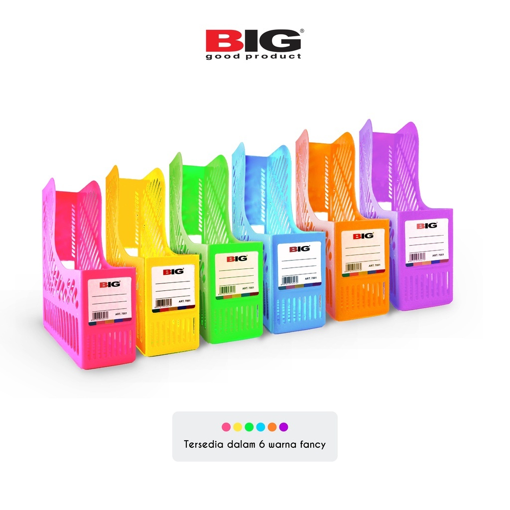 

Box File - File Keranjang - Keranjang Penyimpanan Plastik BIG Pastel BF-7001