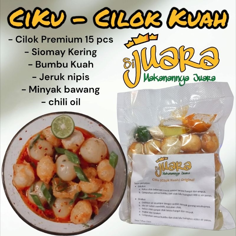 

Cilok Kuah SiJuara