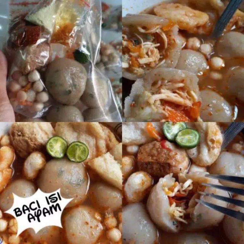 

Boci baso Aci isi ayam mercon