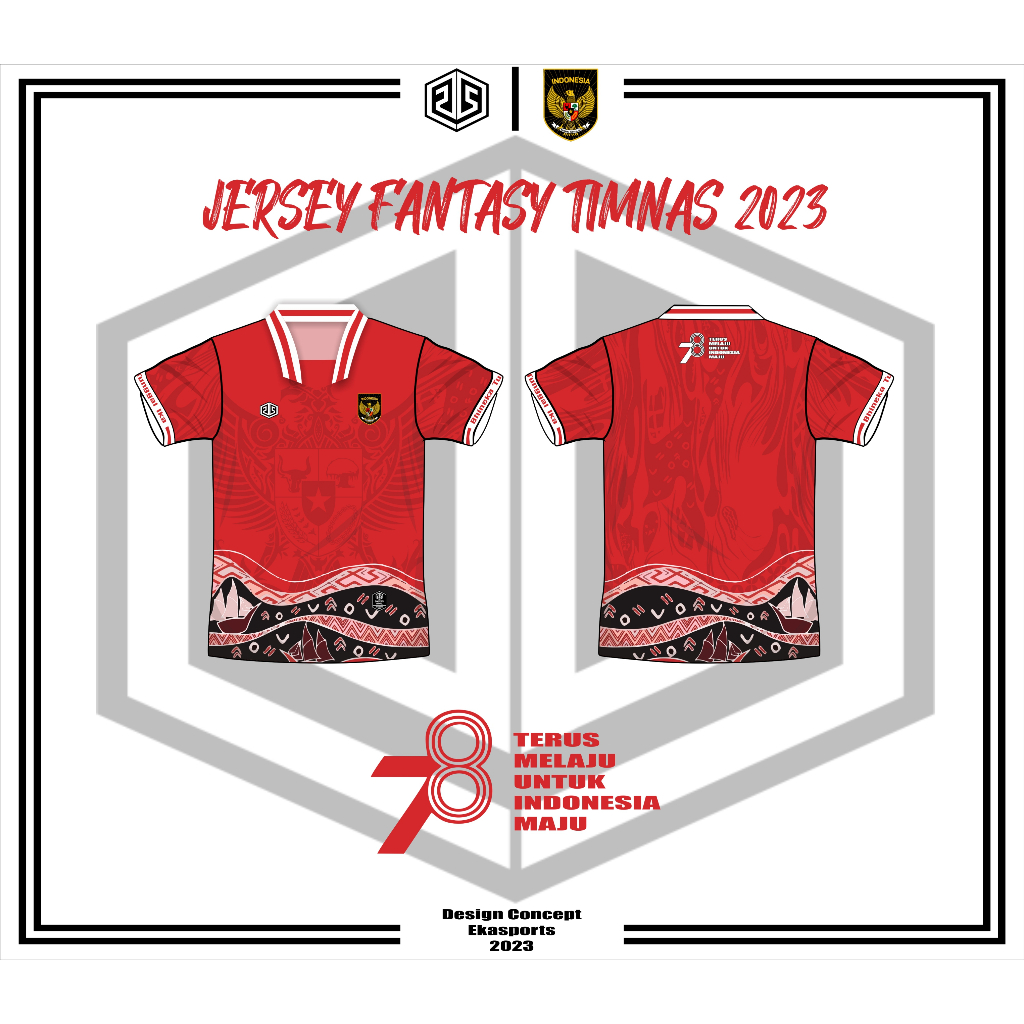 JERSEY FANTASY TIMNAS INDONESIA 2023