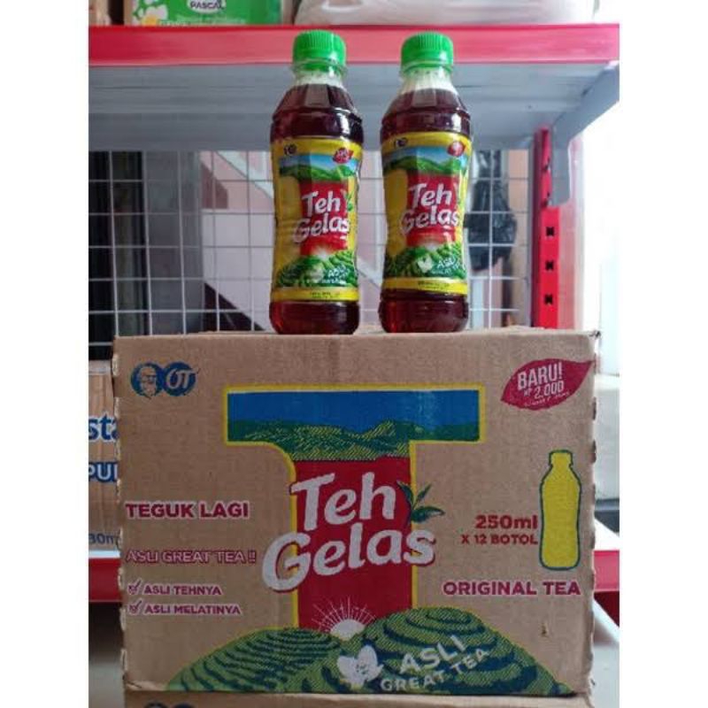 

TEH GELAS 250ML & 350ML 1 Karton/ 12 Botol