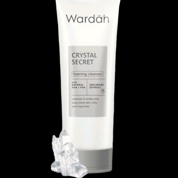 wardah crystal secret foaming cleanser