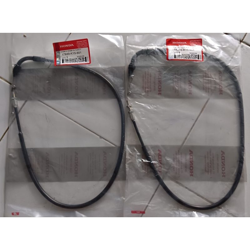 CABLE COMP TROTTLE SET 17910K15601 17920K15601CB150R LED V3 KABEL GAS SET CB150R LED V3 ORIGINAL