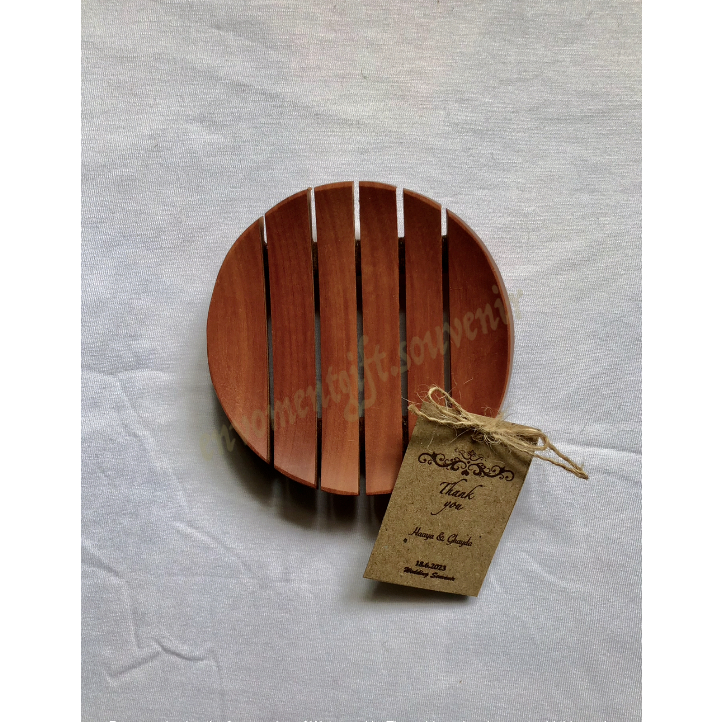 Tempat Sabun Bulat (Souvenir) - Wedding Souvenir – Party Souvenir - Wedding Souvenir Eco Frinedly  -
