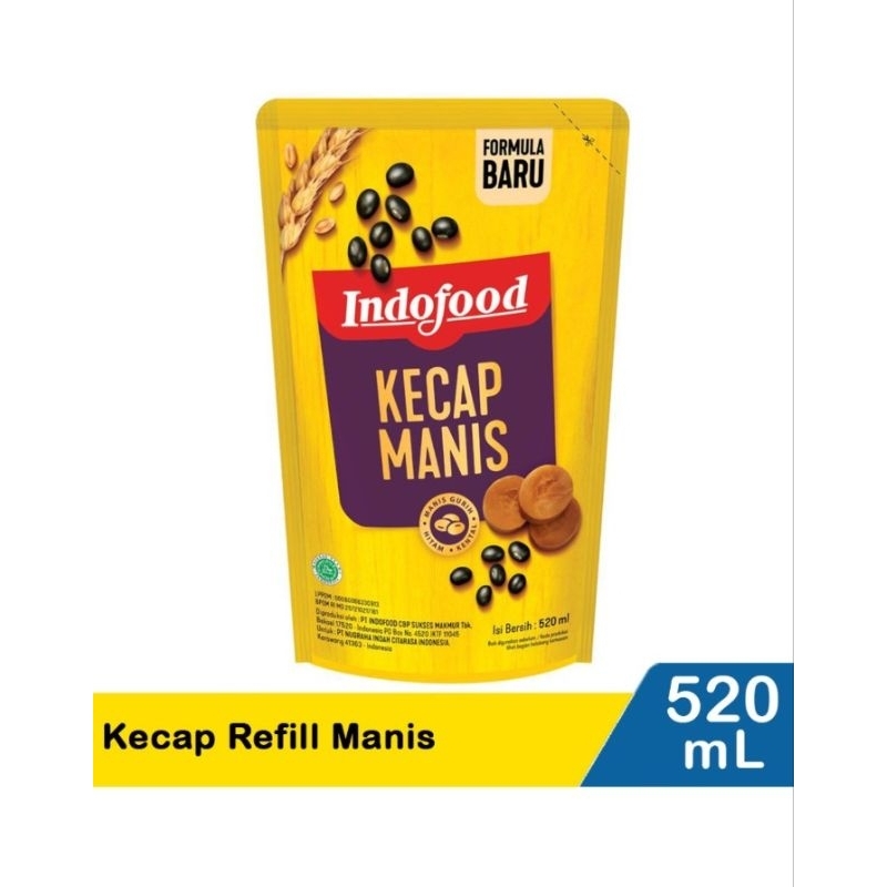 

Kecap Manis Indofood 520ml