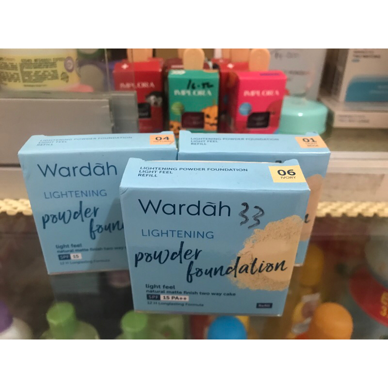 wardah powder refil