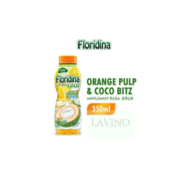 

Floridina Orange Pulp & Coco Bitz 350ml