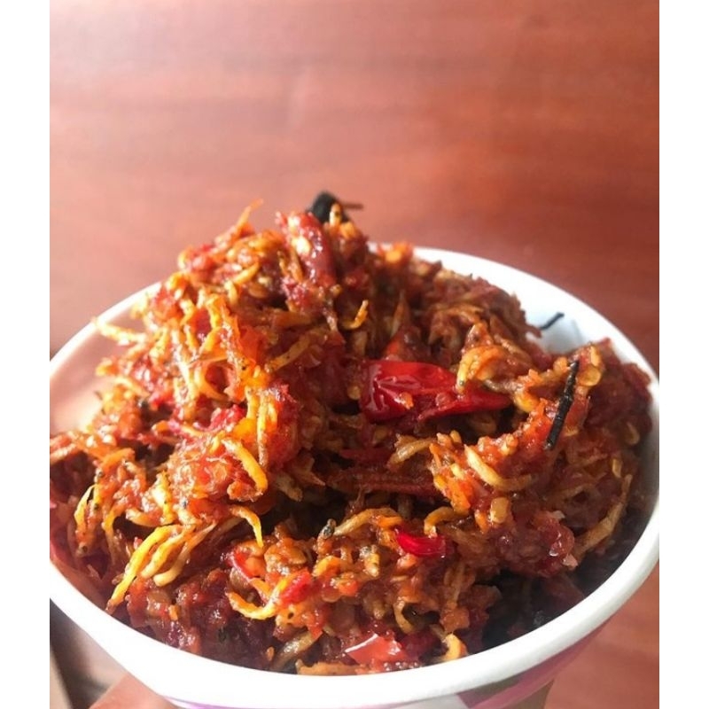 

sambel teri Medan 200gr super spicy