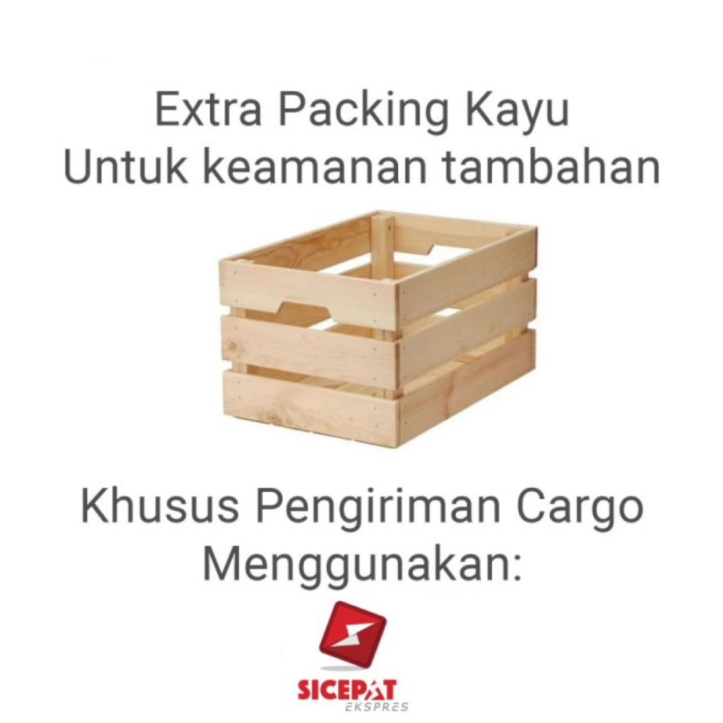 

Tambahan Packing Kayu untuk Pesanan mu!