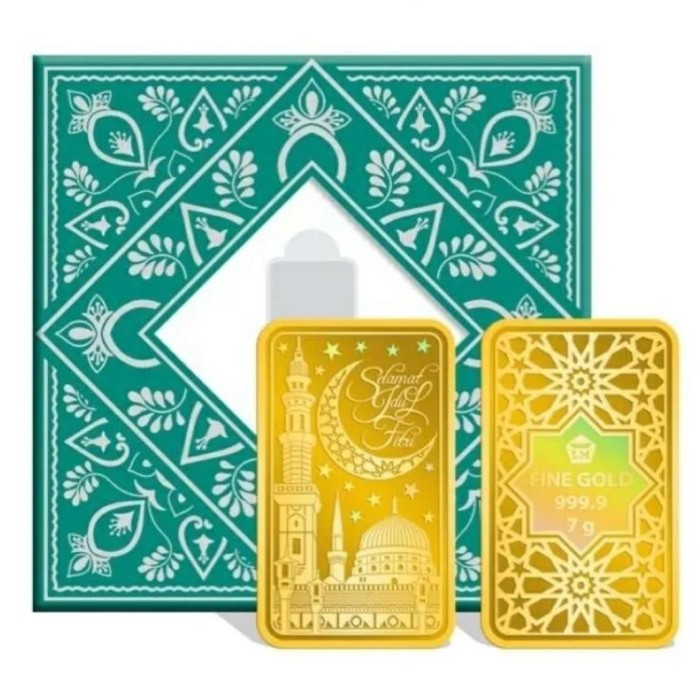 Logam Mulia Antam Selamat Idul Fitri 7 gram (RARE)