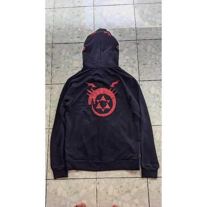 hoodie anime full metal alchemist official rare