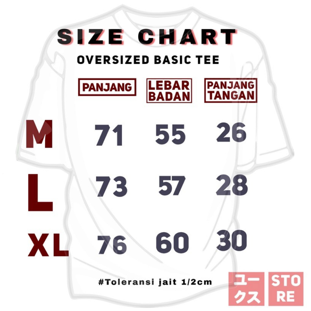 PAD LOCK KAOS OVERSIZE YUKS PRIA WANITA COTTON COMBED 24S TEBAL TSHIRT BIG SIZE BAJU DISTRO ORIGINAL OVERSIZED TANGAN PENDEK