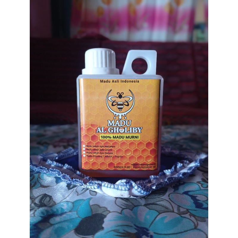 

Madu Murni Al Gholiby - Lebah apis Mellifiera - 500 gr