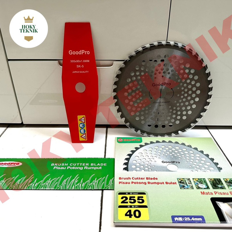 Pisau Potong Rumput set Bulat 40T GoodPro Mata Pisau Potong Rumput Panjang