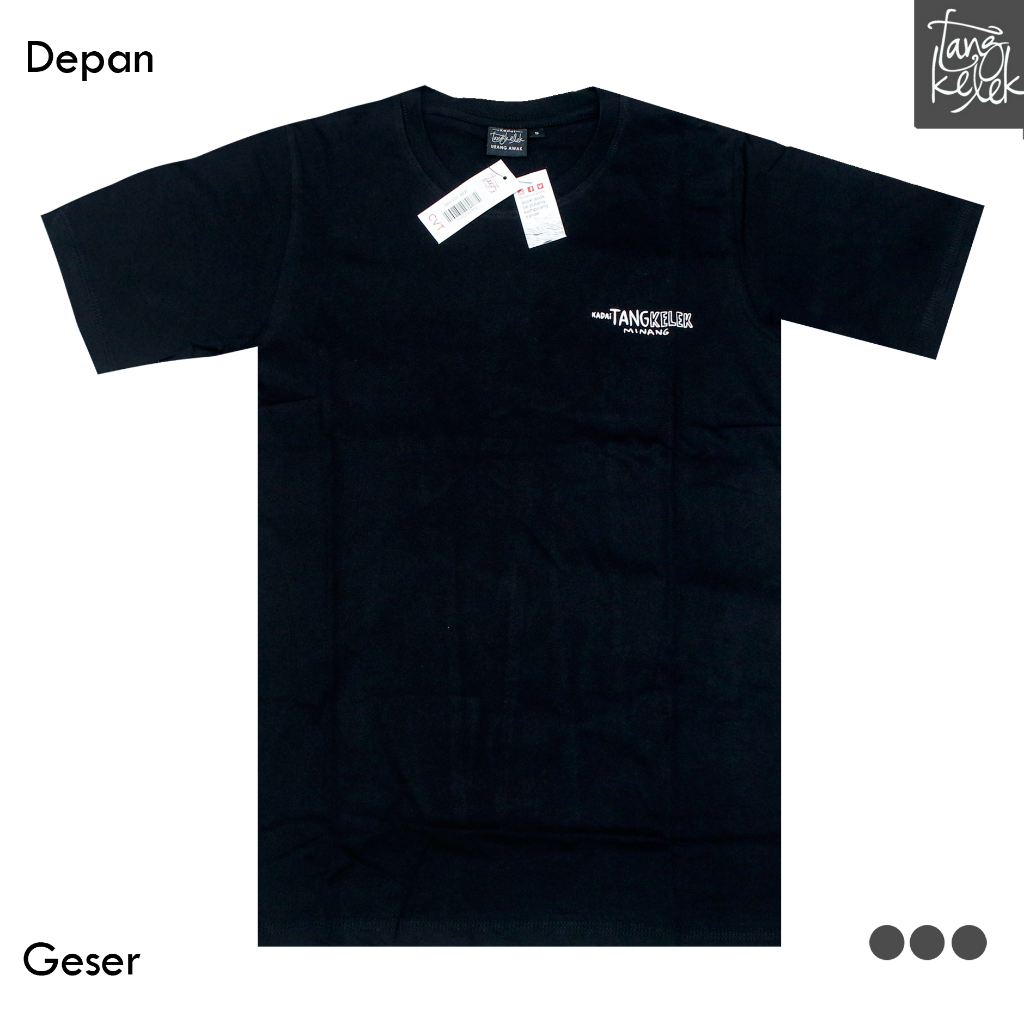 Tangkelek Baju Kaos Kadai Tangkelek Minang Warna HItam