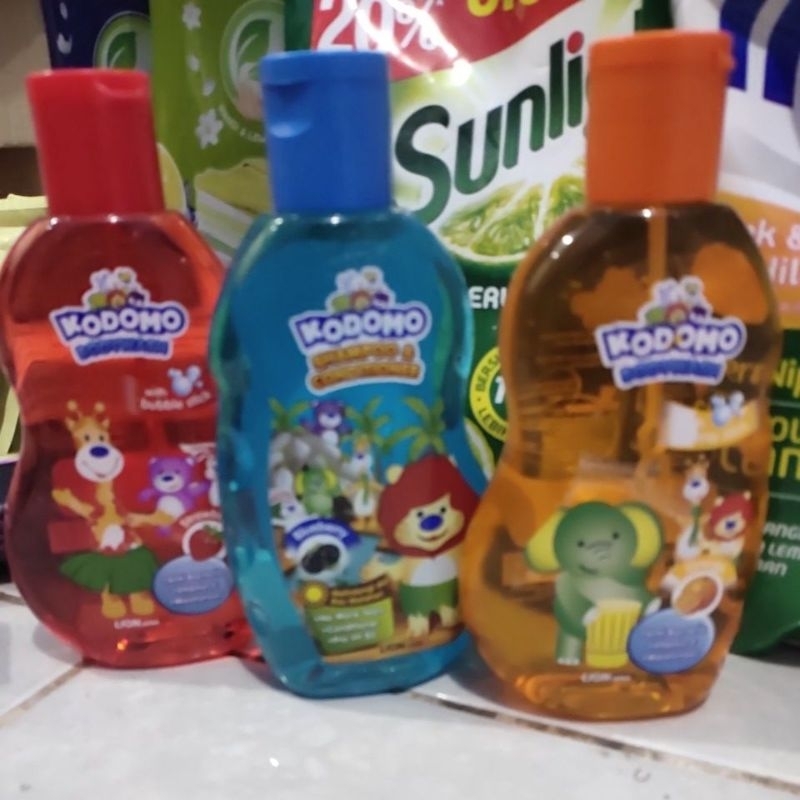 kodomo bodywash dan shampoo