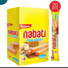 

Nabati Richeese Wafer Keju Per Box isi 20pcs