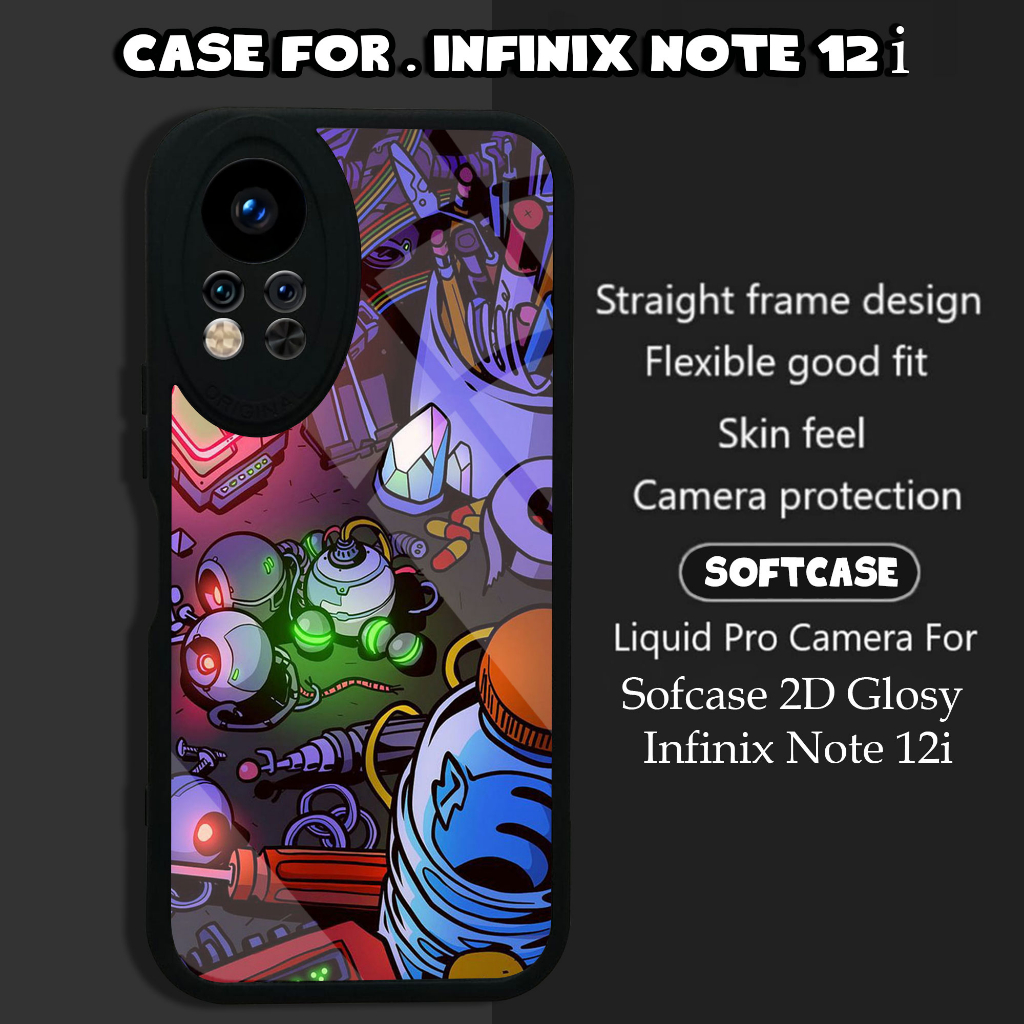 Case Infinix Note 12i 2022 Motif [grafiti 2 ] 2D Terlaris Casing Infinix Note 12i 2022 Terbaru Softc