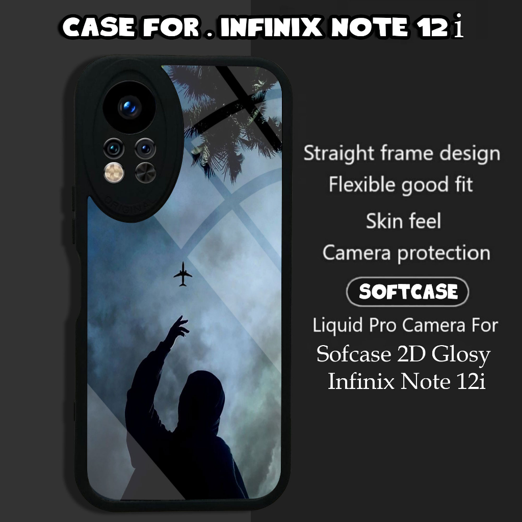Case Infinix Note 12i 2022 Motif [hijab ] 2D Terlaris Casing Infinix Note 12i 2022 Terbaru Softcase 
