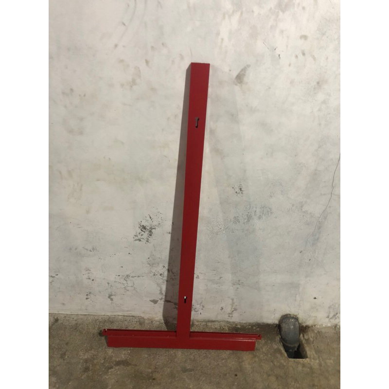 tiang rak gondola double 120cm