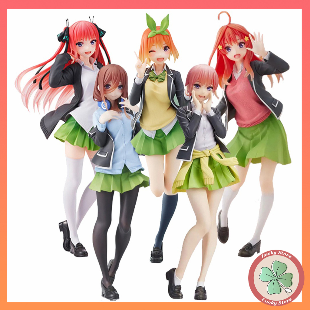 Action Figure Anime Nakano Miku Yotsuba Bahan PVC