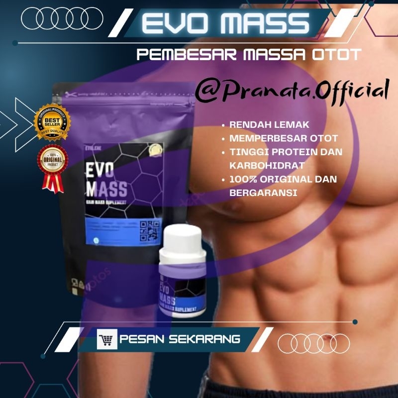 COD EVO MASS ASLI ORI Penggemuk Badan Pembentuk Otot Penggemuk Badan Penambah Berat Badan Whey Prote