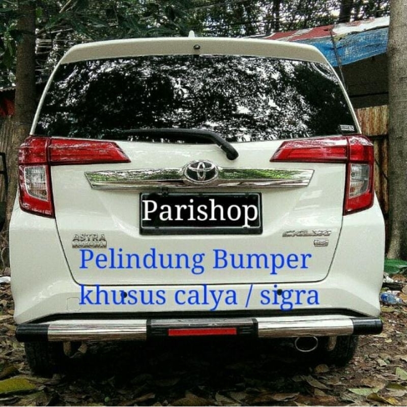 tanduk belakang calya sigra pengaman belakang calya sigra bumper belakang calya sigra injakan kaki b