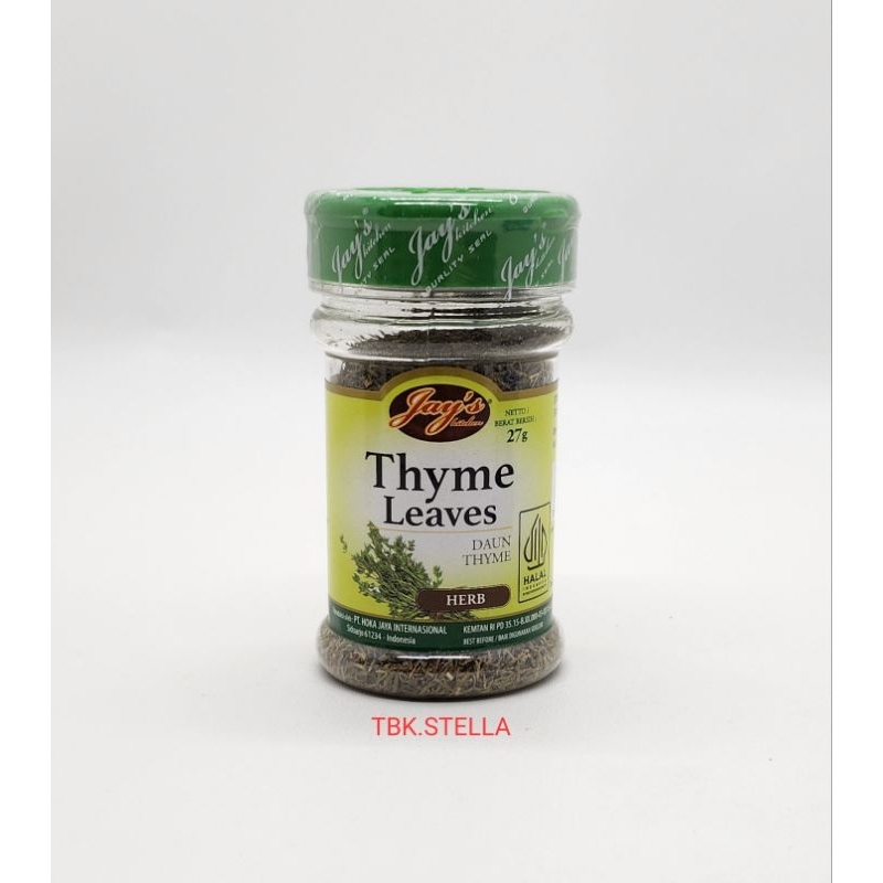 

JAY'S THYME LEAVES 27 GR / DAUN THYME