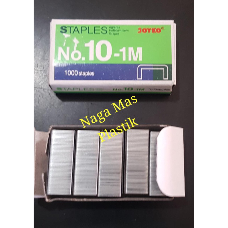 

Isi staples no 10. merek Joyko.