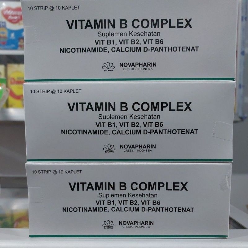 VITAMIN B COMPLEX PERBOX NOVAPHARIN