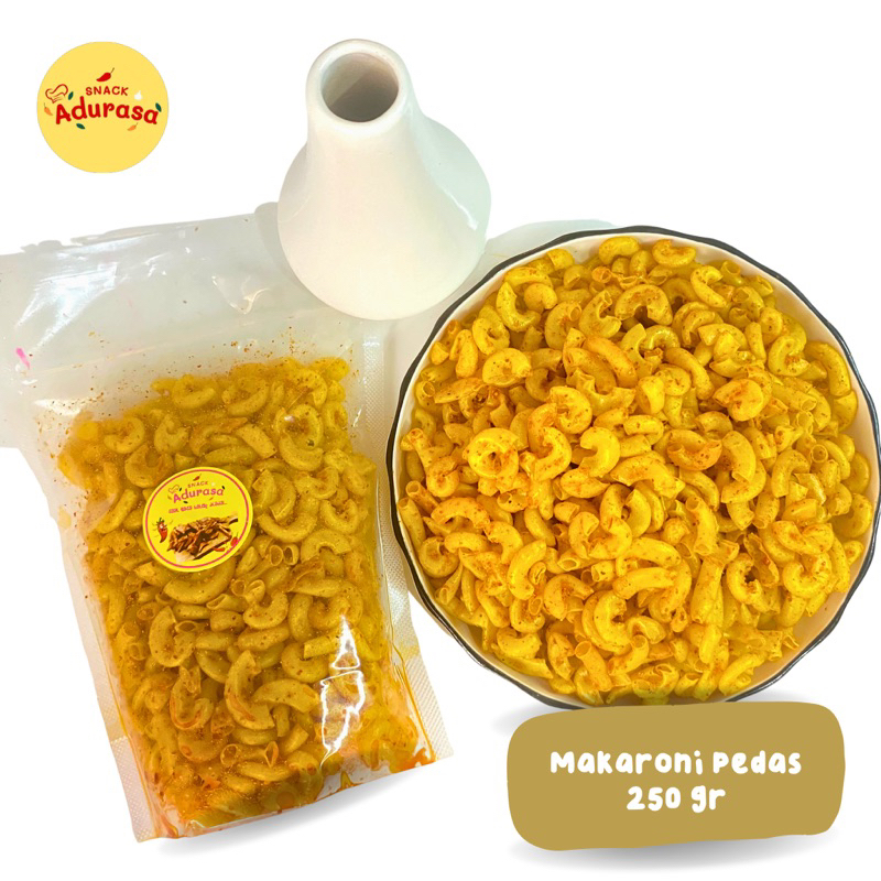 

Makaroni Pedas Asin gurih 250gr