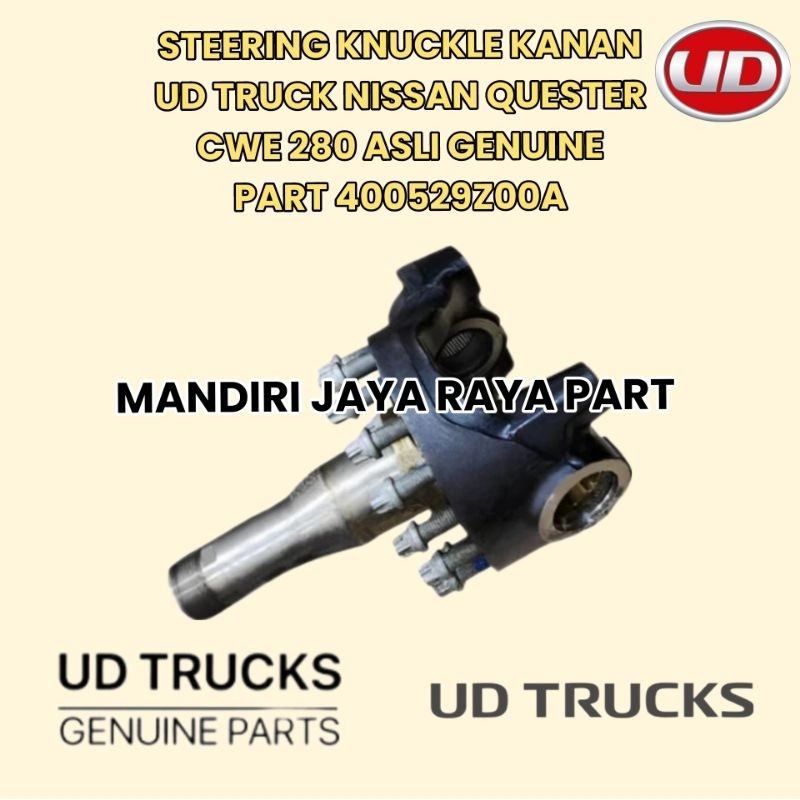 RH STEERING KNUCKLE KANAN UD TRUCK QUESTER CWE 280 ASLI GENUINE PART 400529Z00A