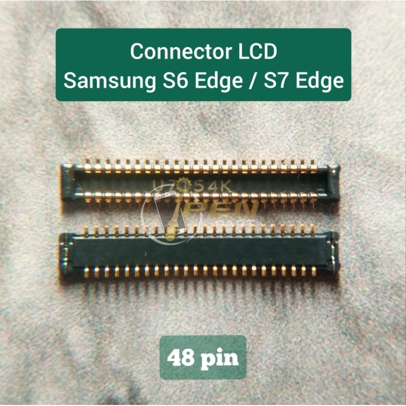 Konektor Lcd Samsung S6 S7 Edge Original Connector Socket Layar Soket