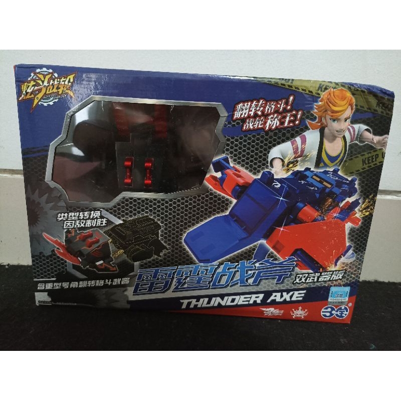 Break Go Ga Rolling Tyrant Thunder Axe Thunder Machines Not Bandai