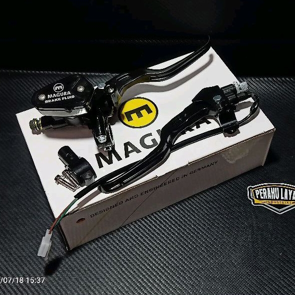 Master Rem Tabung Oval Magura Set Kanan Kiri Handle Kopling Universal / master rem atas magura set k