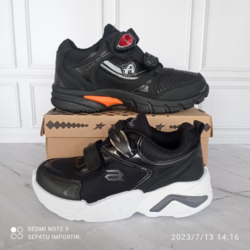 [ORIGINAL] Sepatu Pro ATT MGP 457 / MGZ 495 / MGG 420 Magnet macan / Sepatu anak sekolah TK SD / Sep