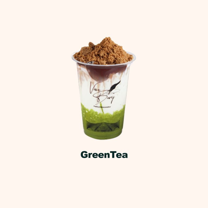 

bubuk minuman rasa greentea 25gr | Vanbury