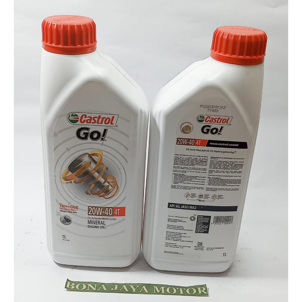 OLI CASTROL GO 1 LITER SAE 20W-40