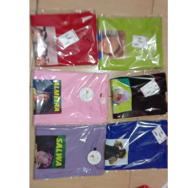 Kaos Anak Custom Foto Sendiri | Sablon DTF Printing | Cotton Combed Premium – Moguet
