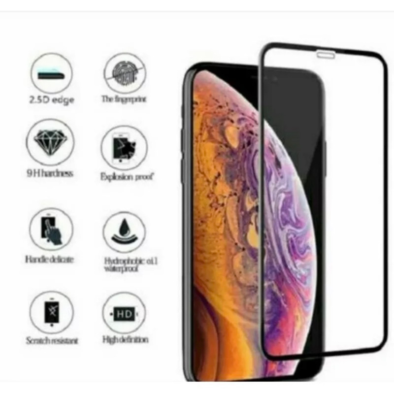 Anti Gores Tempered Glass Apple Iphone 11 Full Frame