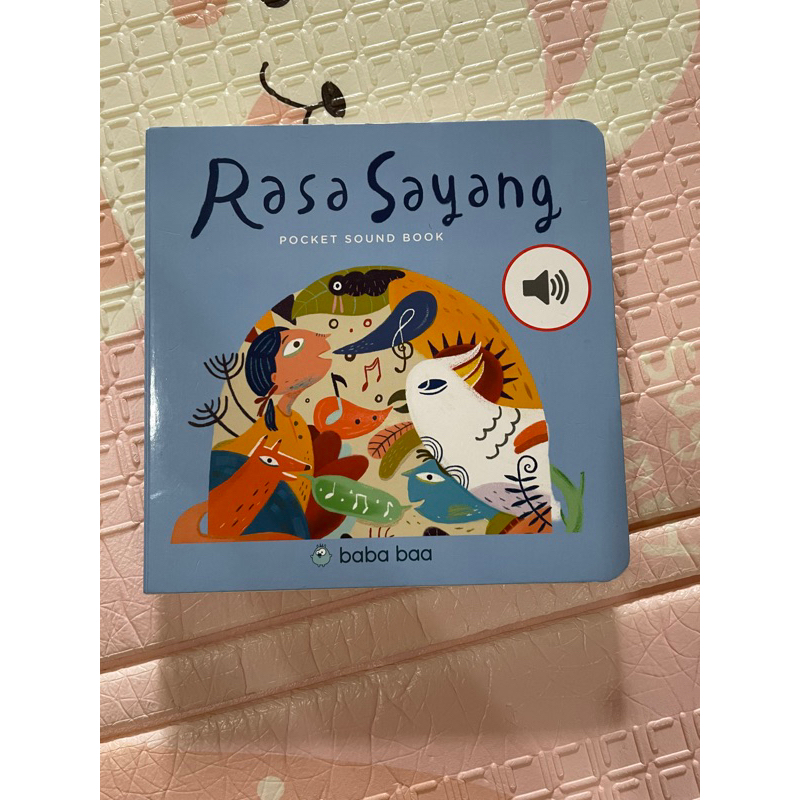 Rasa sayang pocket sound book preloved good condition