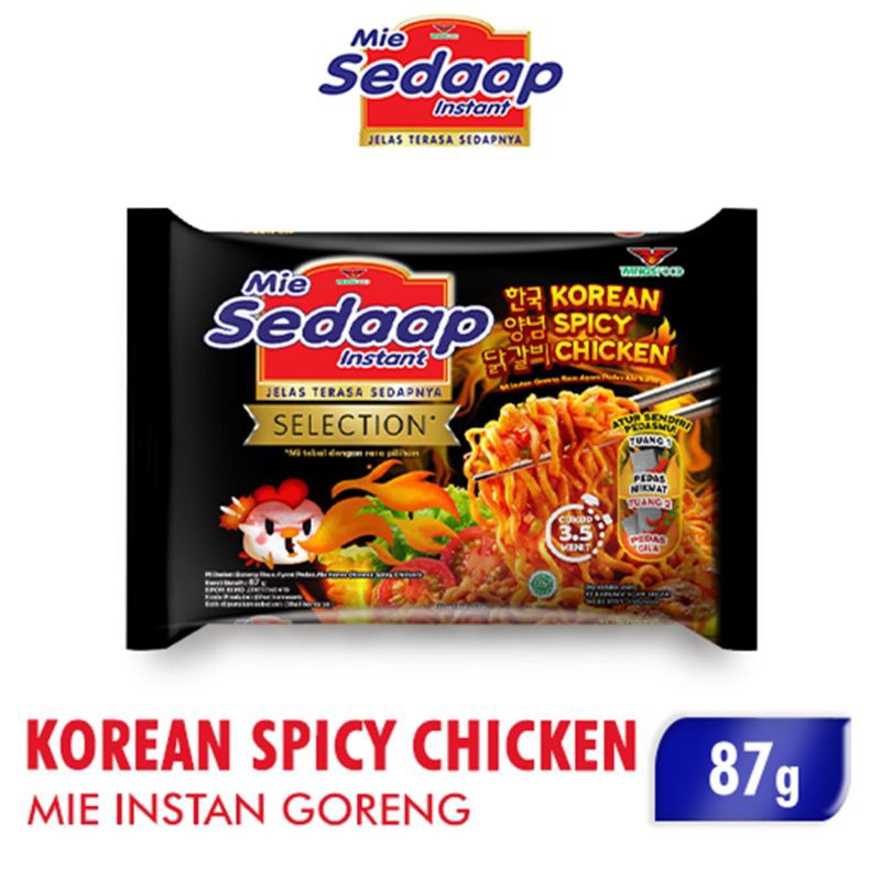 

Mie Sedaap Korean spicy chicken 87g