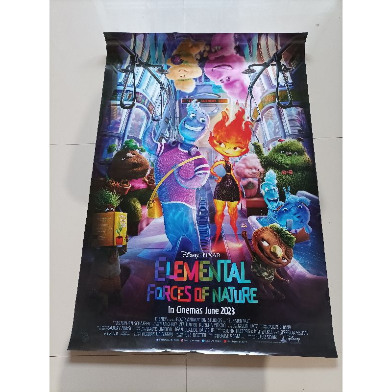 Poster film bioskop ELEMENTAL FORCES OF NATURE