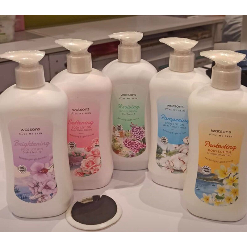 Watsons Body lotion 550mL