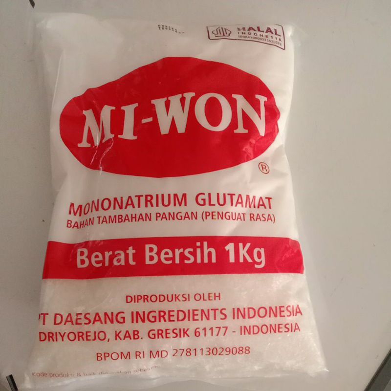 

Miwon berat 1kg