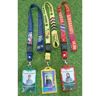 

TERMURAH Paket Tali LANYARD Id Cad custom dan Casing lengkap