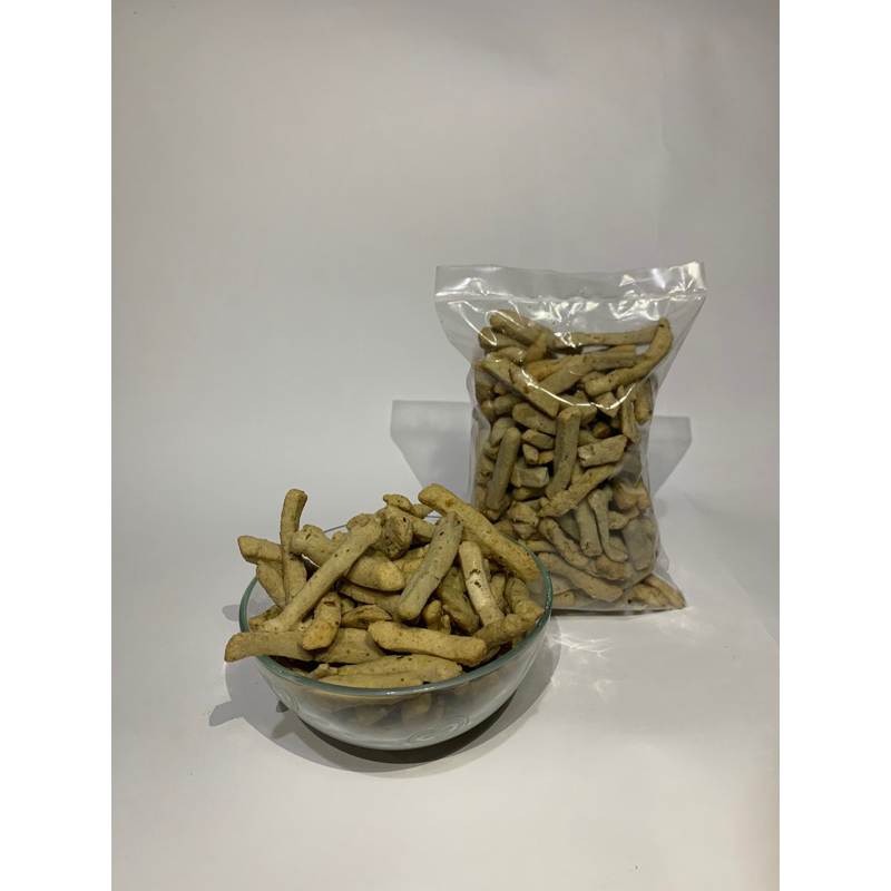 

BASRENG ENAK / BASRENG STIK / BASTIK ASIN DAUN JERUK - 145 GRAM, BASRENG STIK