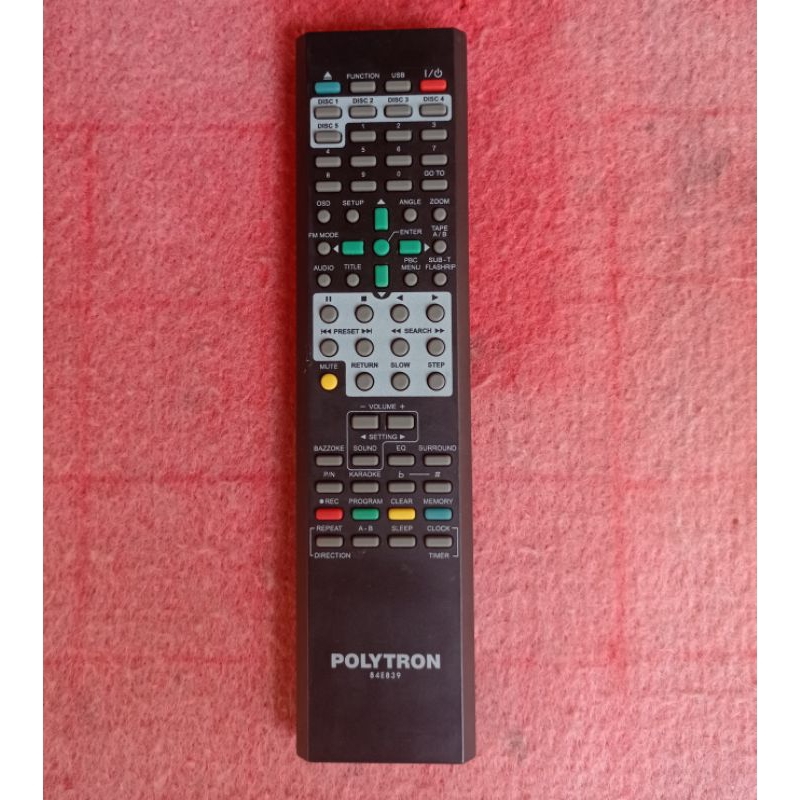 REMOT MINI COMPO POLYTRON XL 3005 seri 84E839 ORIGINAL